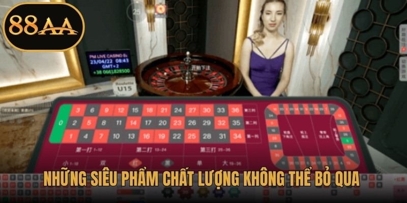 Những siêu phẩm chất lượng không thể bỏ qua của DB Casino